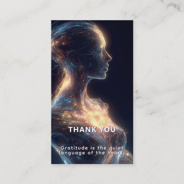 Carte De Visite Guérison énergétique par impulsion céleste (Devant)