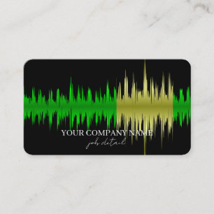 Carte De Visite Guérison sonore Résonance d'onde sonique