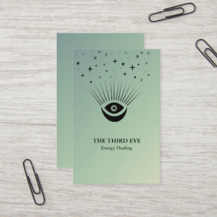 Carte De Visite Guérisseur d'énergie spirituelle Reiki