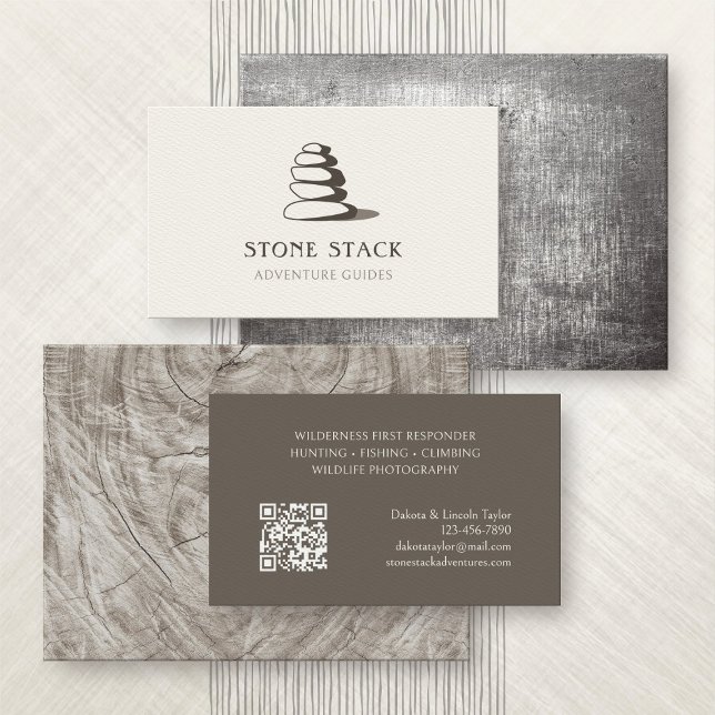 Carte De Visite Guide d'aventure sauvage (Créateur téléchargé)