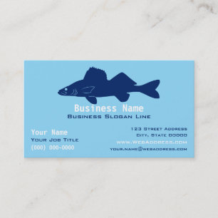 Carte De Visite Guide de pêche / Charter personnalisé pour le doré