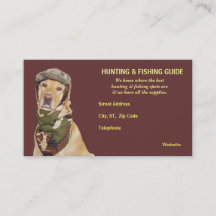 Guide personnalisable de chasse/pêche