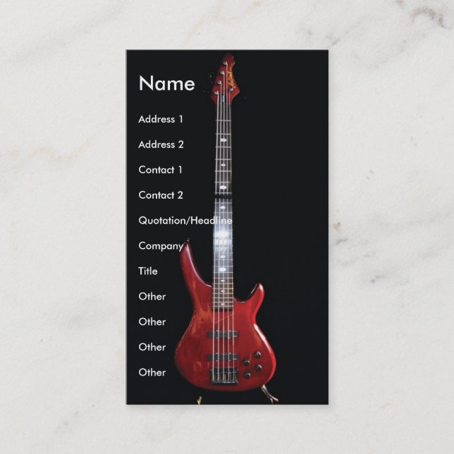 Carte De Visite guitar3 (Devant)