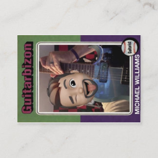 Carte De Visite Guitarbizon Trading Card Series: 1 Card: 1 of 10