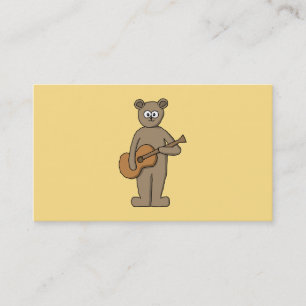Carte De Visite Guitariste.