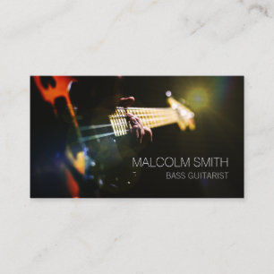 Carte De Visite Guitariste de basse Baid