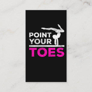 Carte De Visite Gymnastique Entraîneur sportif de gymnastique