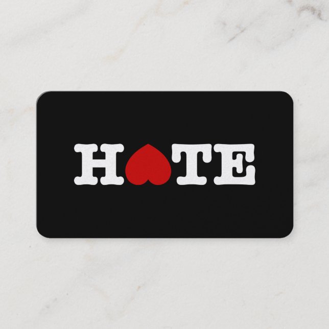 CARTE DE VISITE HAINE (Devant)