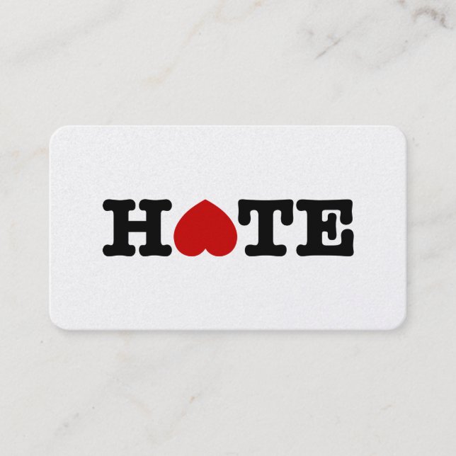 CARTE DE VISITE HAINE (Devant)