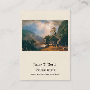 Carte De Visite Half Dome de Albert Bierstadt, vallée de Yosemite,