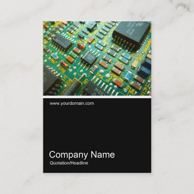 Carte De Visite Half&Half Photo 0217 - Circuitry (Devant)