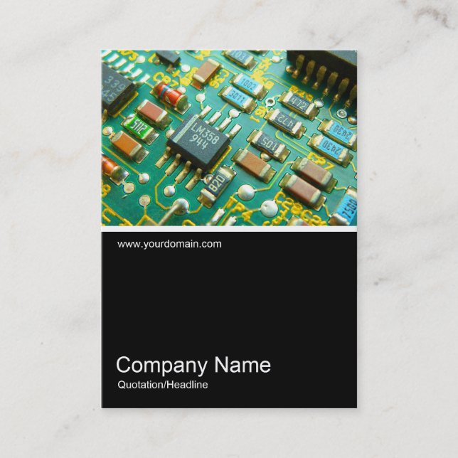 Carte De Visite Half&Half Photo 0218 - Circuitry (Devant)