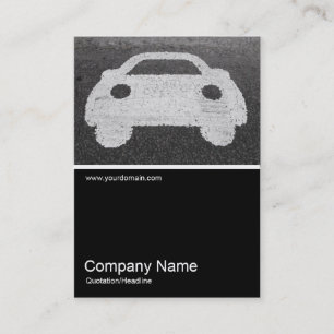 Carte De Visite Half&Half Photo 0336 - Voiture