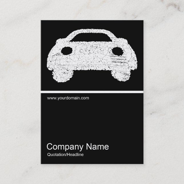 Carte De Visite Half&Half Photo 0337 - Road Car 02 (Devant)