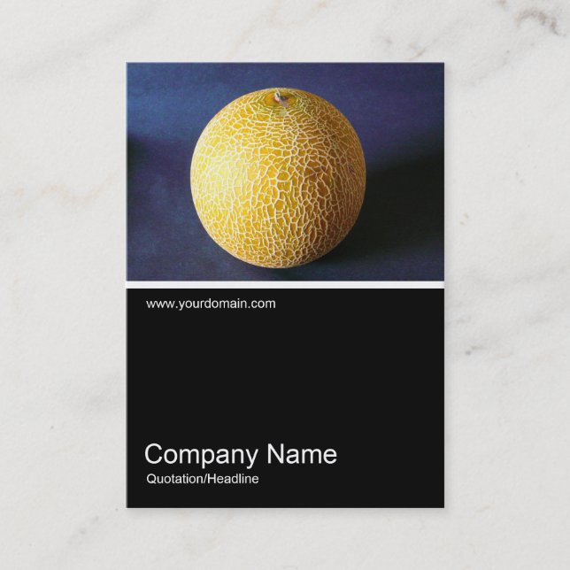 Carte De Visite Half&Half Photo 033 - Melon de sucre (Devant)