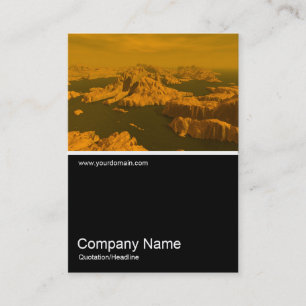 Carte De Visite Half&Half Photo 063 - Salutations de Titan