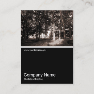 Carte De Visite Half&Half Photo 066 - Bord des Bois