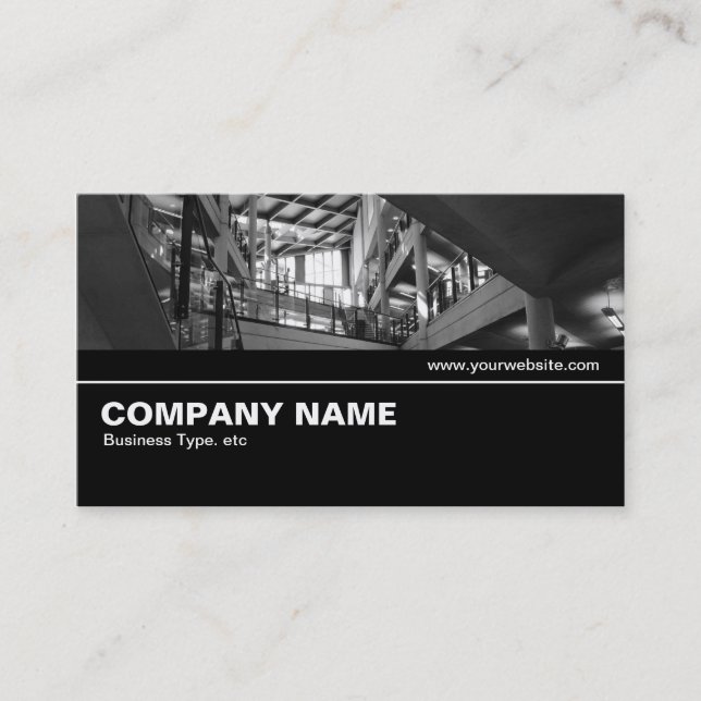 Carte De Visite Halfway V2 030 - Intérieur Moderne (Devant)