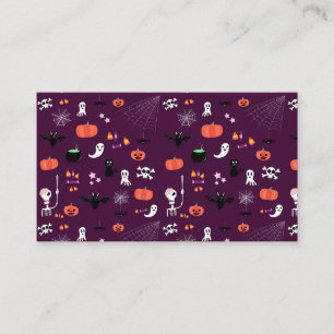Carte De Visite Halloween