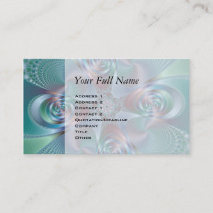 Carte De Visite Halo - Fractal