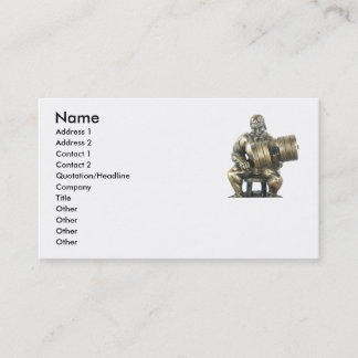 Carte De Visite Haltérophilie