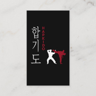 Carte De Visite Hapkido Arts martiaux coréens