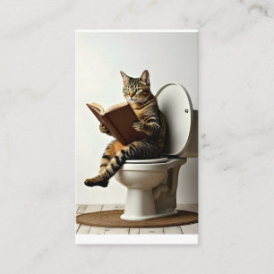 Carte De Visite Happy Cat : Cute Kitten Design pour Amoureux de le
