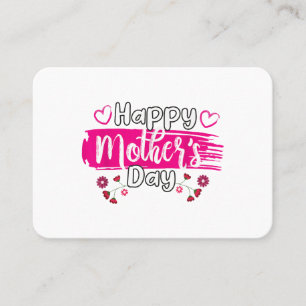 Carte De Visite Happy Mother's Day 2025 Tshirt pour Femmes Maman G