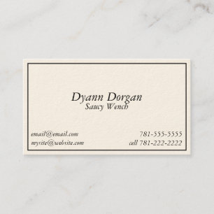 Carte de visite hardi de jeune fille de