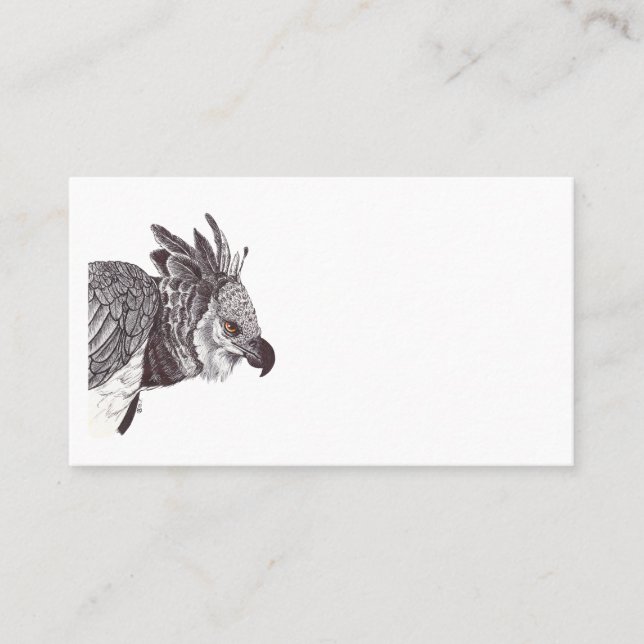 CARTE DE VISITE HARPY EAGLE (Devant)