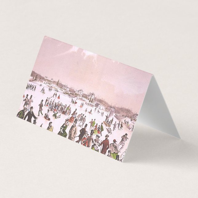 Carte De Visite HAUT D'UNE Belle Patinée (Dos)