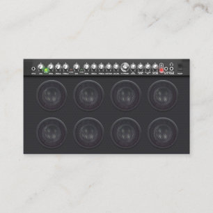 Carte De Visite Haut-parleurs pour amplificateur Sound Engineer