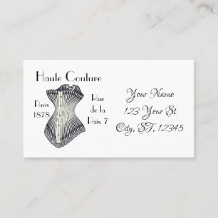 Carte De Visite Haute Couture Corset Thunder_Cove