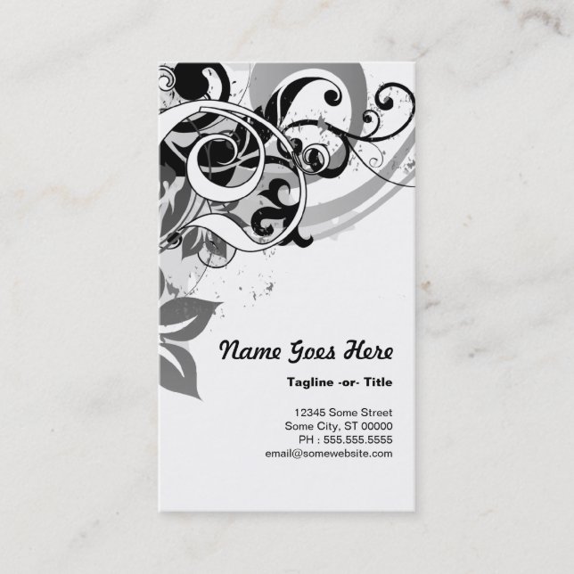 Carte De Visite haute fidélité d'été (Devant)