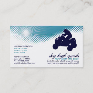 Carte De Visite hauts quads