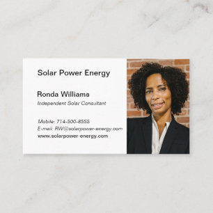 Carte de visite HeadShot professionnel