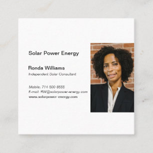 Carte de visite HeadShot professionnel