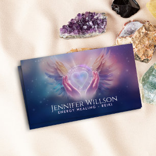 Carte De Visite Healing Hands - Divine Energy Healing - Reiki