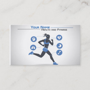Carte De Visite Health and fitness