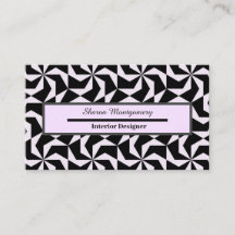 Hexagon géométrique Abstrait noir et rose