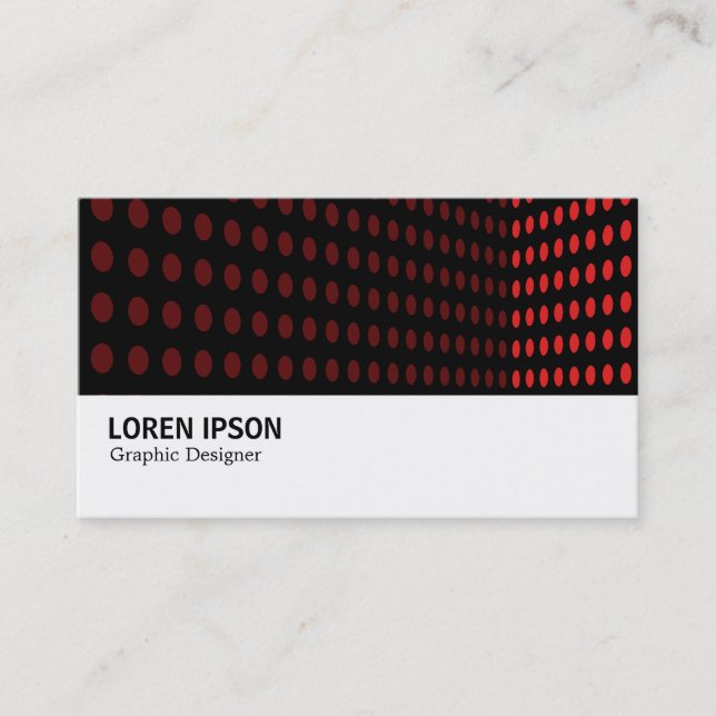 Carte De Visite Hi-Phi - 0104 - Coin Tone - Rouge (Devant)