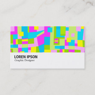Carte De Visite Hi-Phi - 0120 - Colorful Abstrait