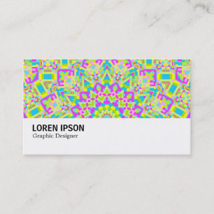 Carte De Visite Hi-Phi - 0121 - Kaleidoscope coloré