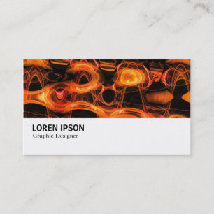 Carte De Visite Hi-Phi - 0133 - flamme Abstraite