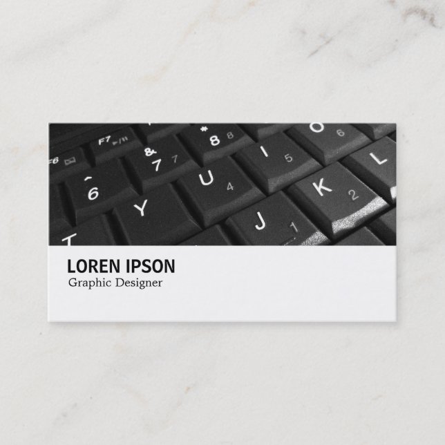 Carte De Visite Hi-Phi - 0175 - Clavier (Devant)