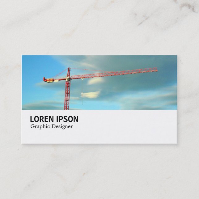 Carte De Visite Hi-Phi - 0204 - Grue rouge (Devant)