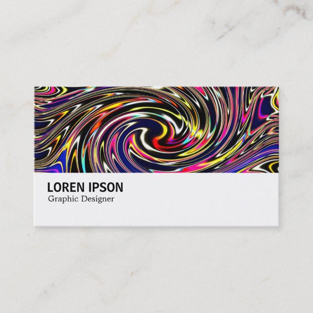 Carte De Visite Hi-Phi - 020 - Tourbillon couleur (Devant)