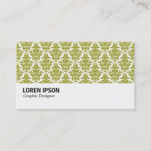 Carte De Visite Hi-Phi - 0237 Olive Damask