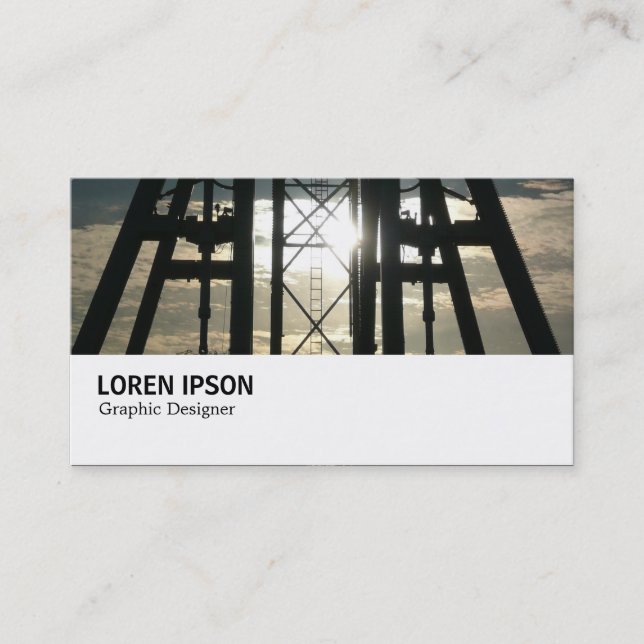 Carte De Visite Hi-Phi - 057 - Construction en acier (Devant)