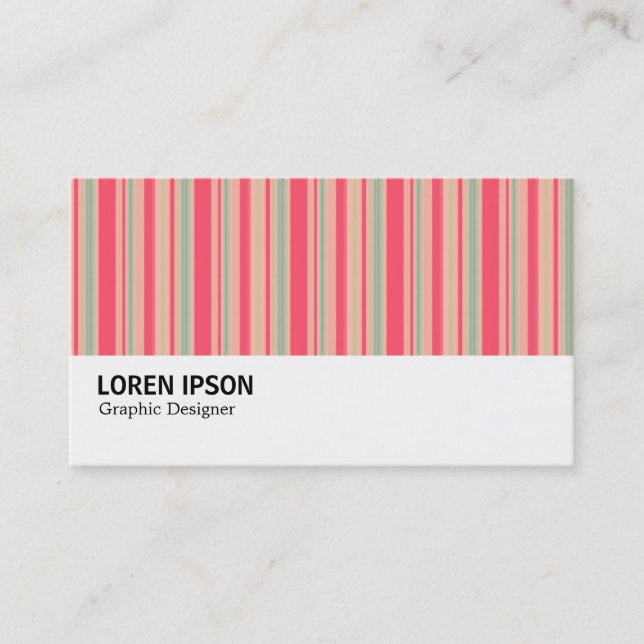 Carte De Visite Hi-Phi - Stripes 310515 (09) (Devant)